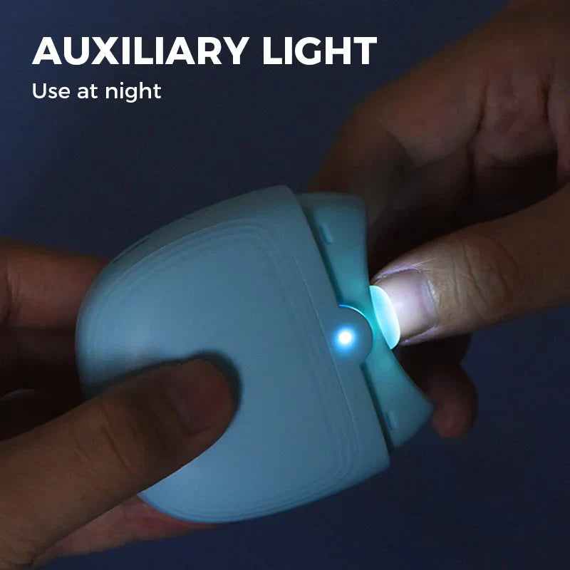 Coupe-ongles électrique avec coupe automatique et polissage pour tous les âges