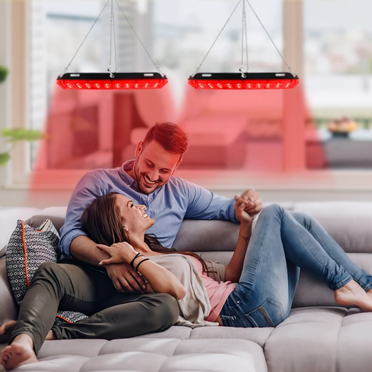 1H Dual Head Red Light Stand For Home Use And Wellness