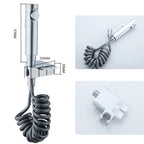 AquaKey Pulverizador de Bidé Manual Ajustável com Controlo Estilo Piano para Sanita