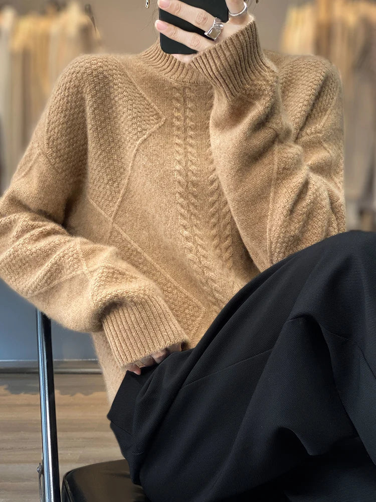 Cashmere Sweater From Marlow Delivers Cold Weather Comfort And Everyday Warmth