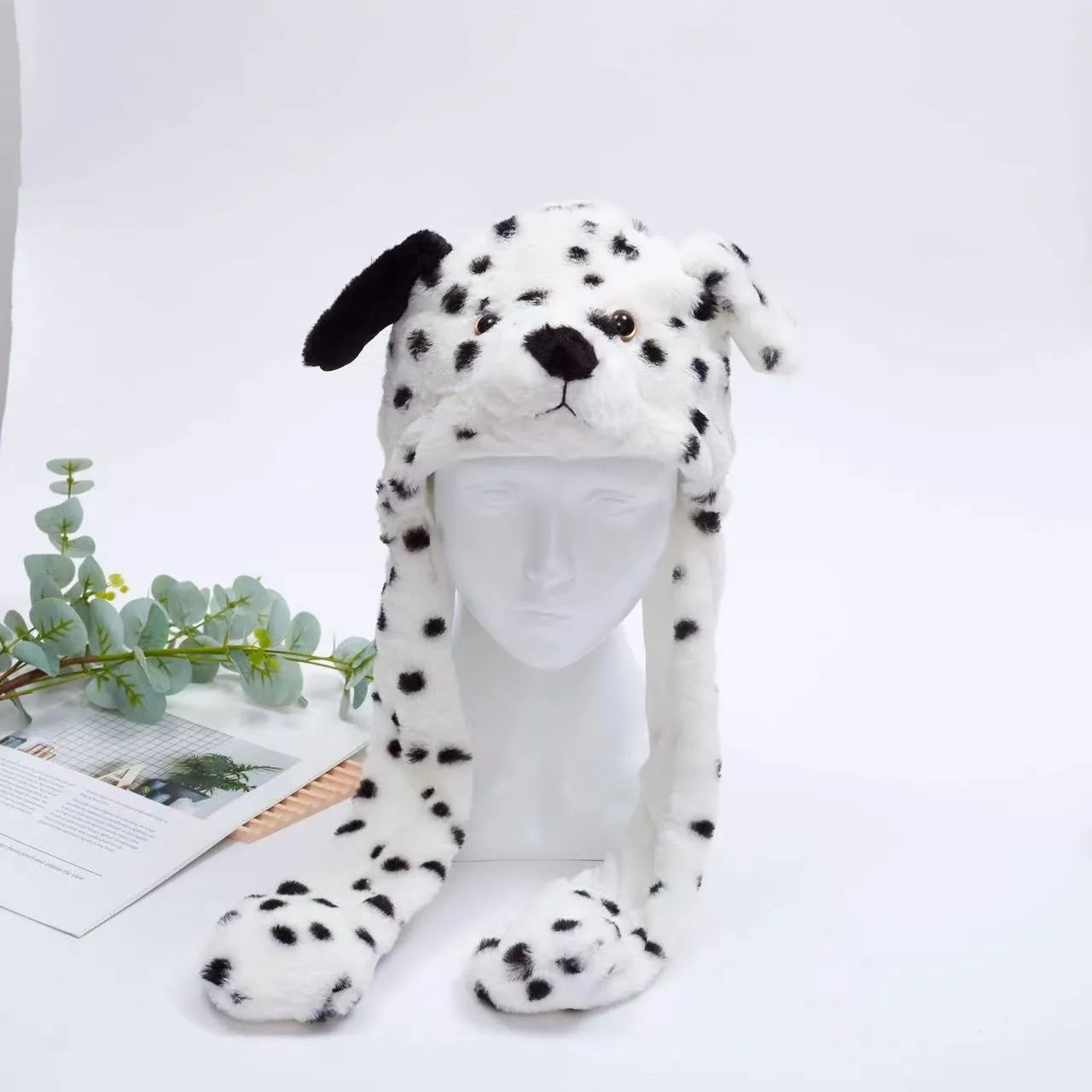 Funny hat with wobbly ears