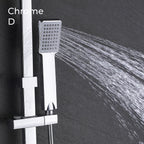 Nyra Dual Mixer Shower System With Handheld Rain Spray