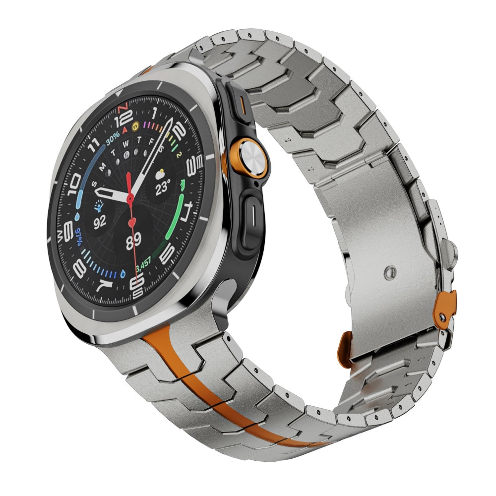 Samsung Watch Ultra Titanium Strap By Kelvon, Durable And Sleek