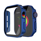Apple Watch-etui med hærdet glas og rhinsten-detaljer