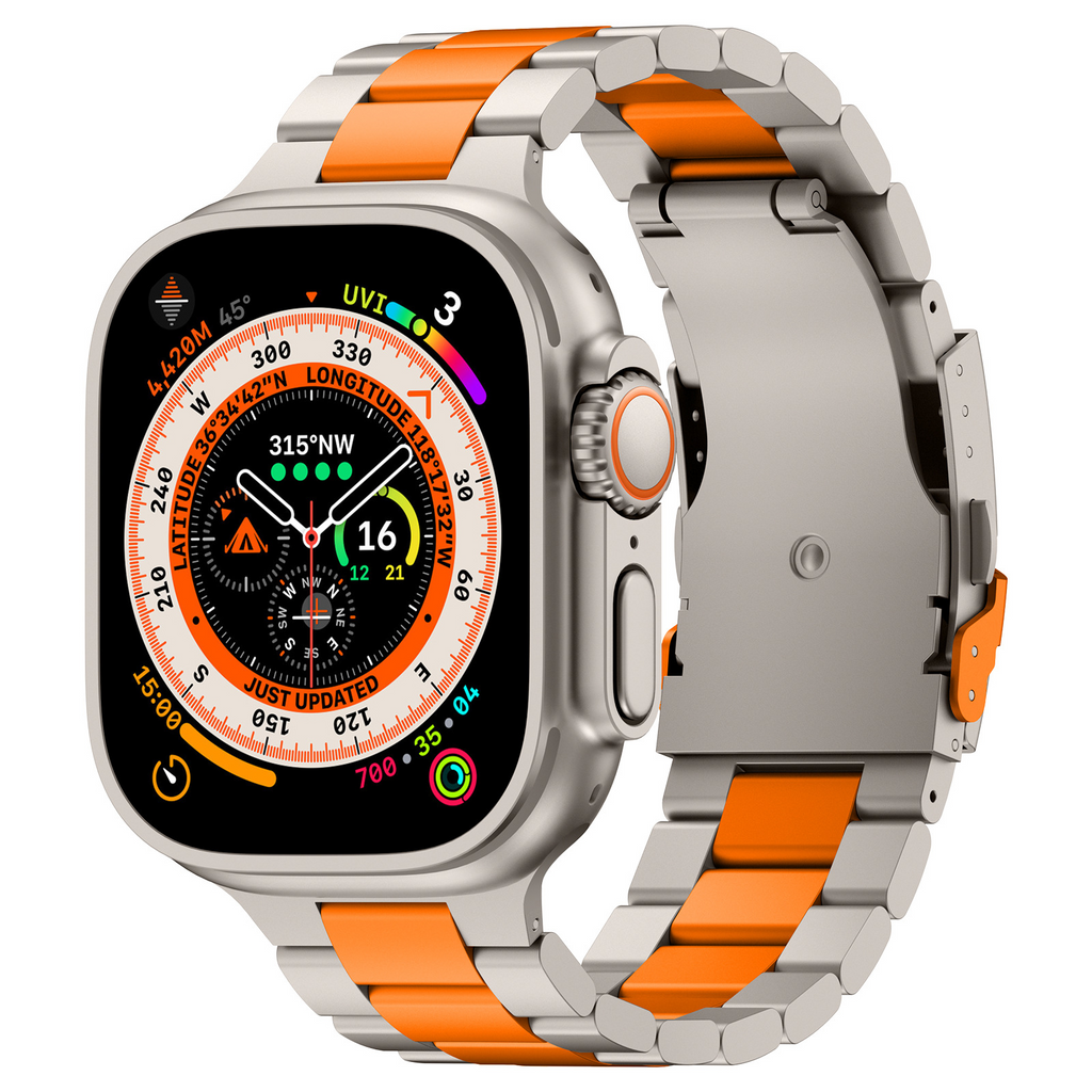 Kestrel Titanium Band For Apple Watch With Enhanced Safety Buckle