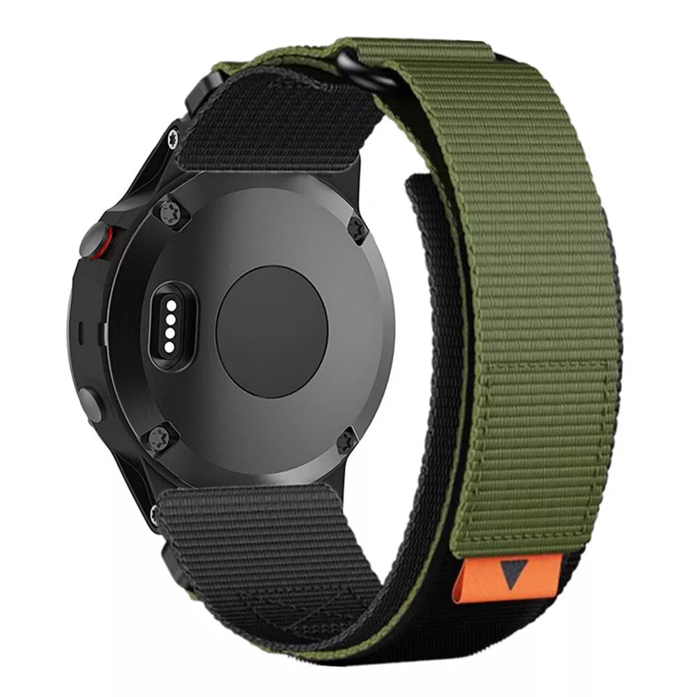 רצועת שעון ניילון RidgeLine לסדרות Garmin Tactix ו-Fenix 6, 6X, 7, 7X, 8