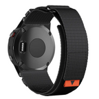 רצועת שעון ניילון RidgeLine לסדרות Garmin Tactix ו-Fenix 6, 6X, 7, 7X, 8