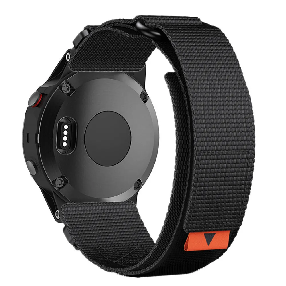 RidgeLine Nylon Watch Band For Garmin Tactix And Fenix Series 6 6X 7 7X 8