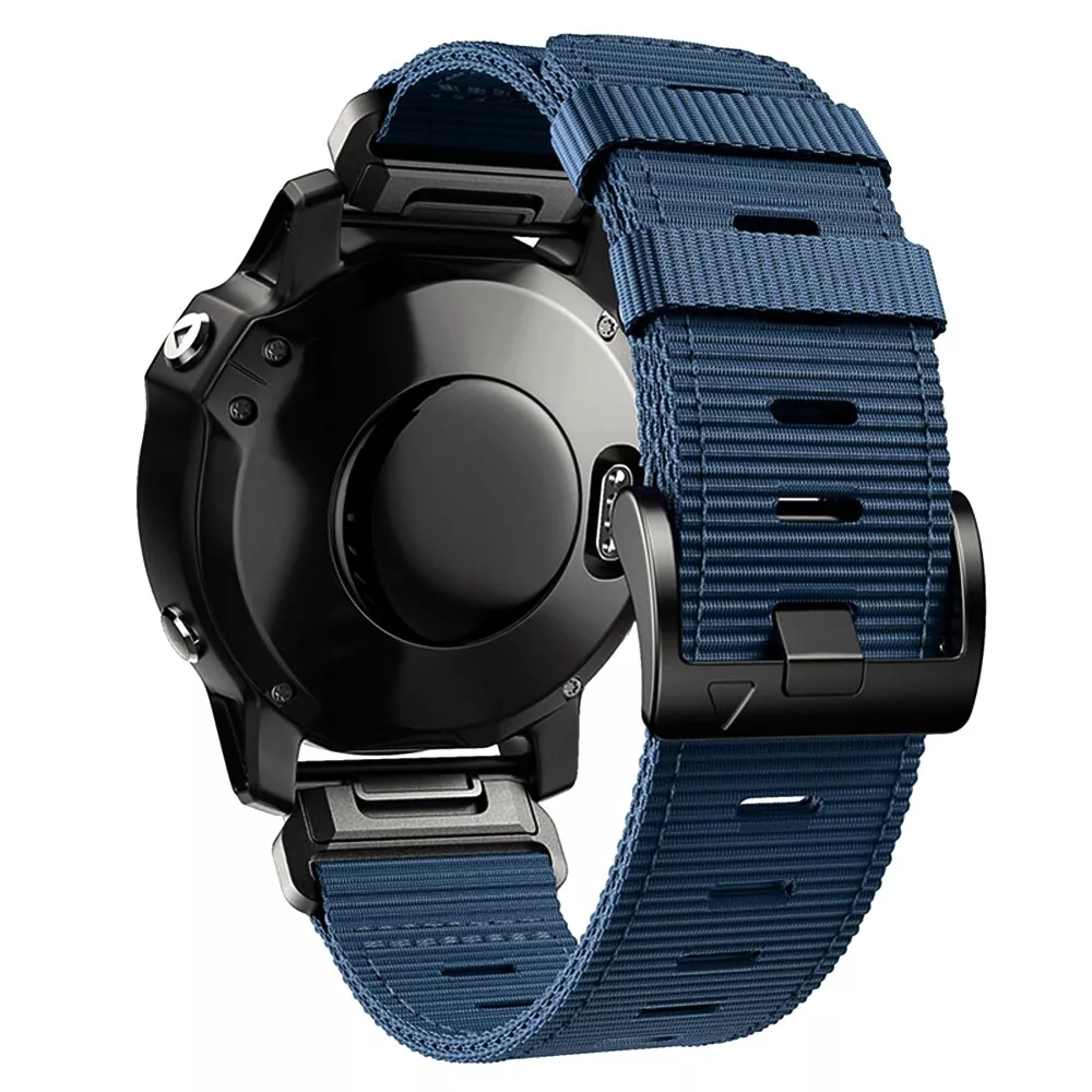 Brățară tactică din nailon Rivaro pentru seria Garmin Fenix 5, 5X Plus, 6X, 6 Pro, 7, 7X, 8