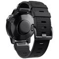 Brățară tactică din nailon Rivaro pentru seria Garmin Fenix 5, 5X Plus, 6X, 6 Pro, 7, 7X, 8