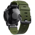 Brățară tactică din nailon Rivaro pentru seria Garmin Fenix 5, 5X Plus, 6X, 6 Pro, 7, 7X, 8