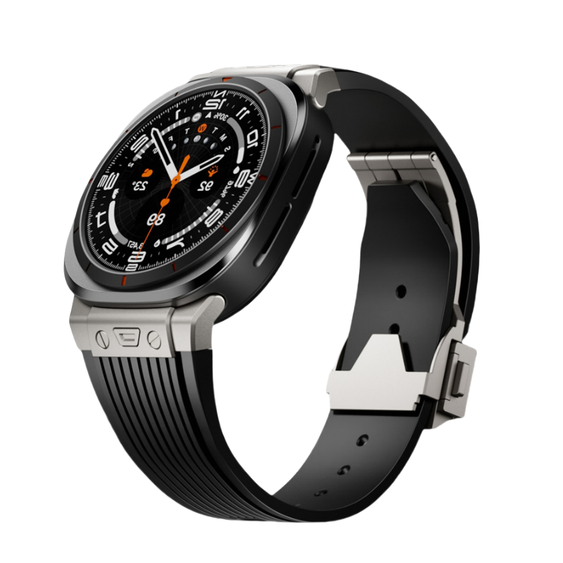 Bracelet en Silicone Épuré Mavero Pour Samsung Watch Ultra