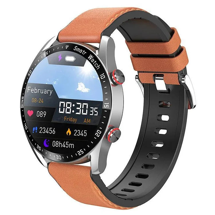 AstraGlide Pro Wellness Smartwatch con Monitoraggio Continuo