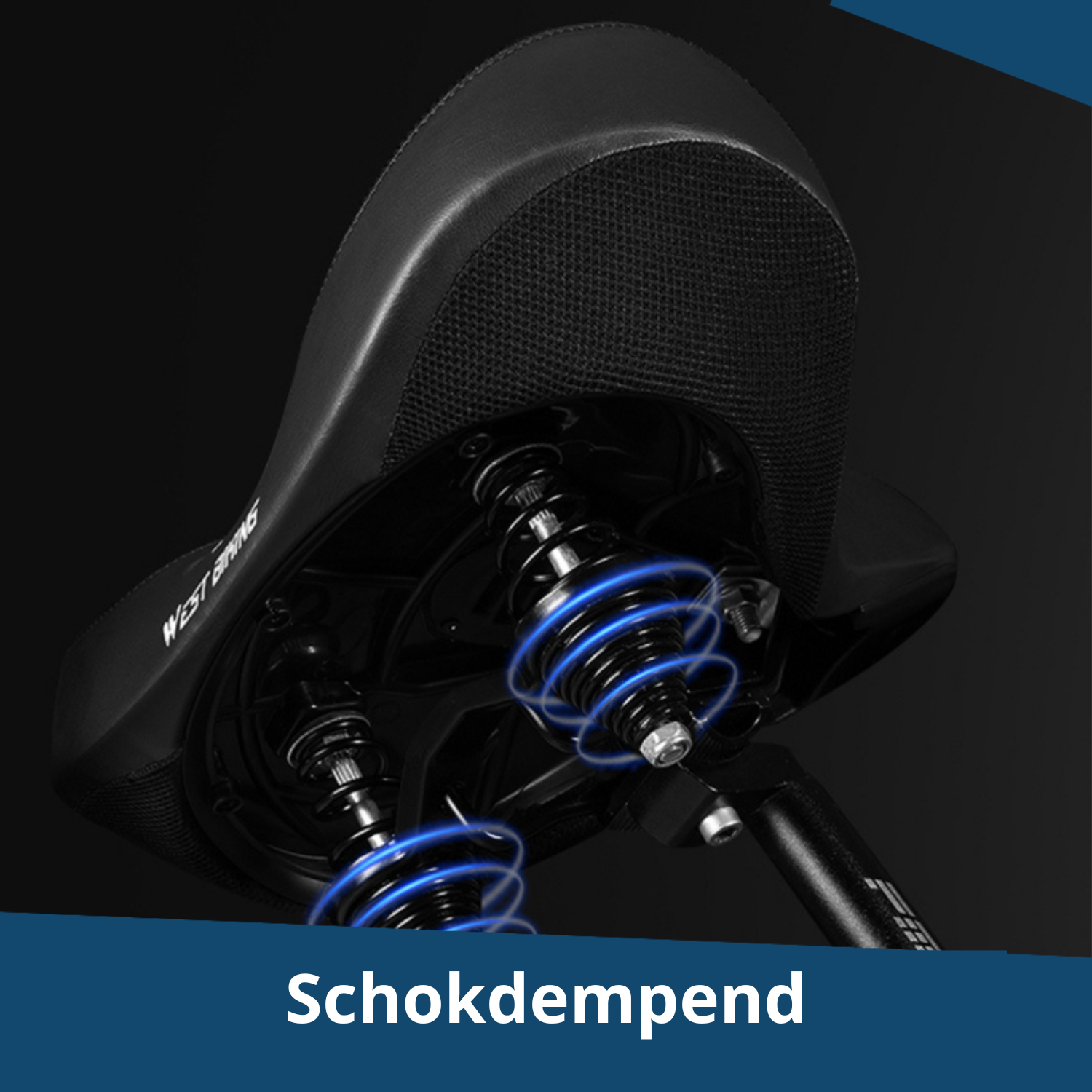 Orion Ergonomischer Gel-Sattel für schmerzfreie Fahrten bei langen Sessions
