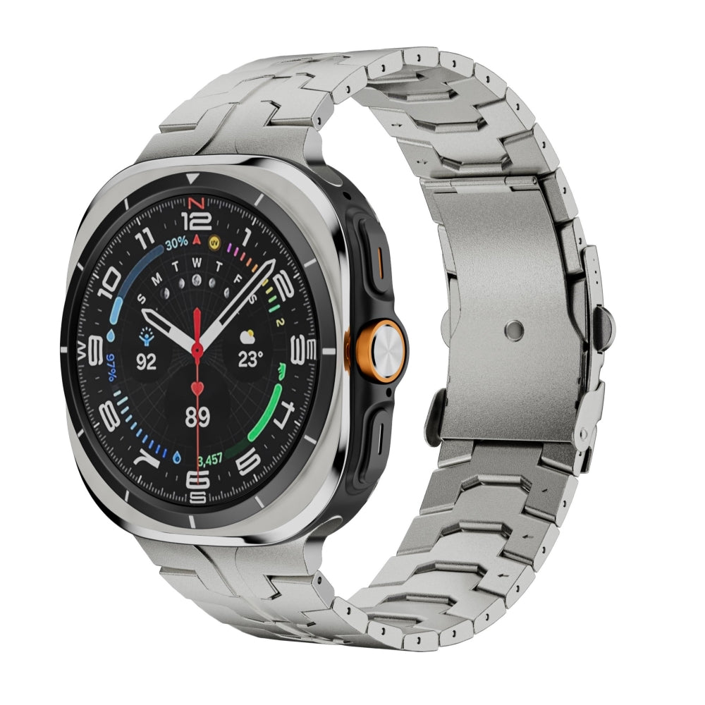 Samsung Watch Ultra Titanium Strap By Kelvon, Durable And Sleek