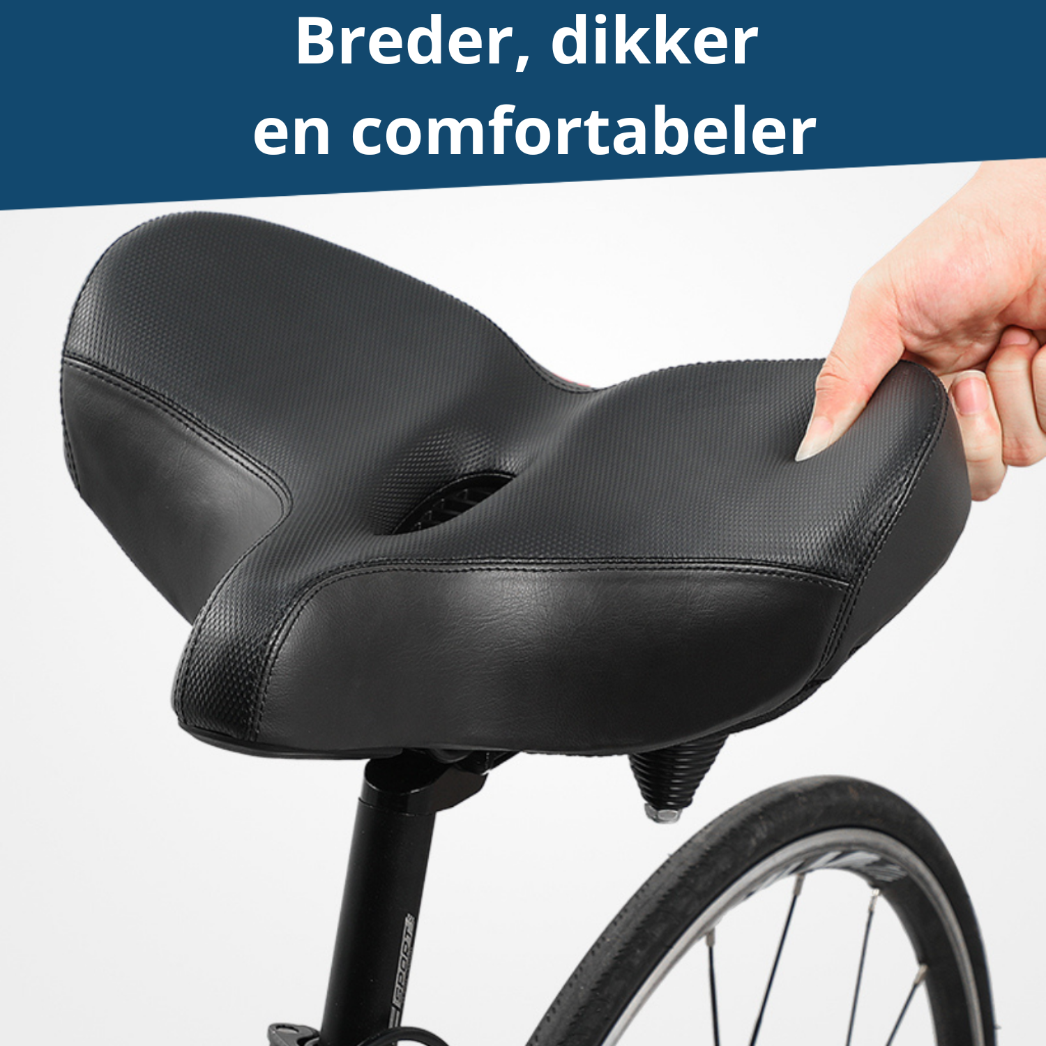 Orion Ergonomischer Gel-Sattel für schmerzfreie Fahrten bei langen Sessions