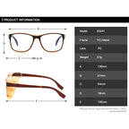 Universal Eyewear With Windproof Design, Anti-Fog, And Blue Light Shield