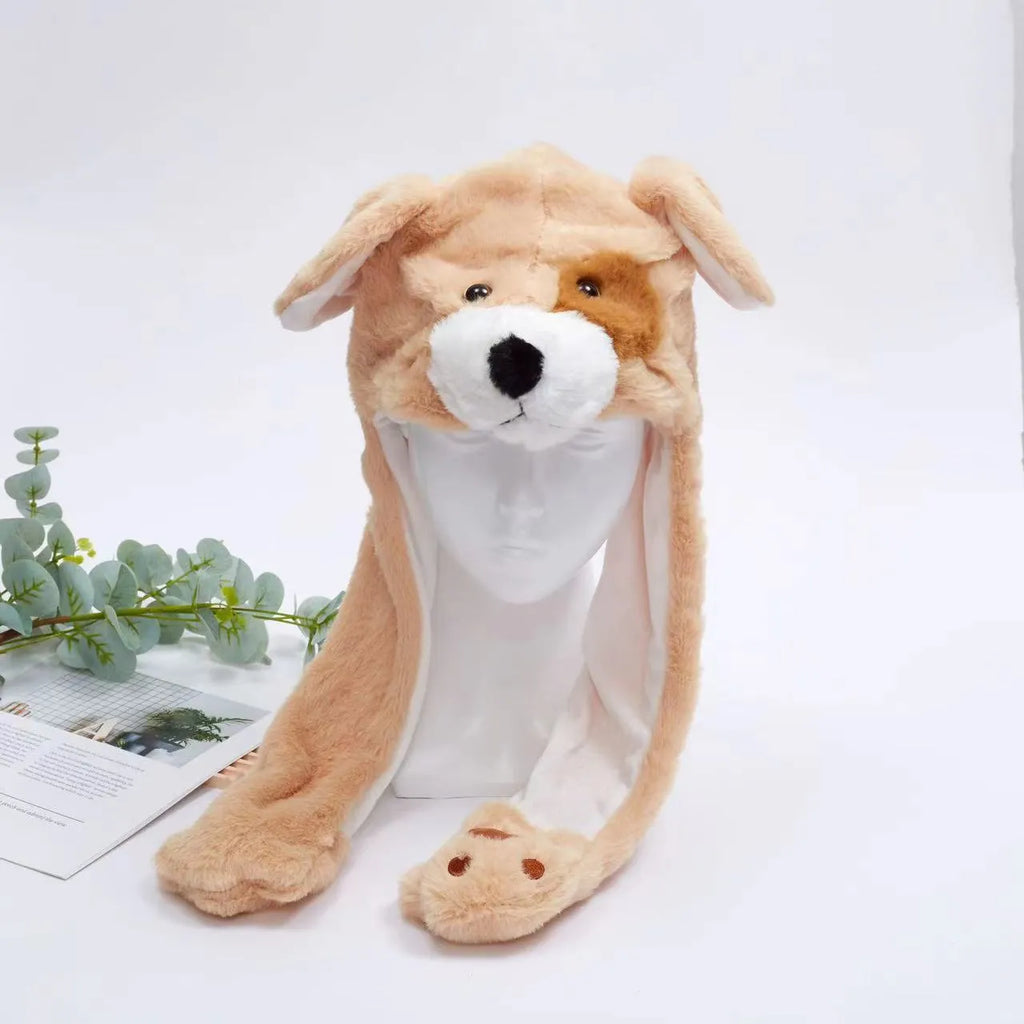 Funny hat with wobbly ears