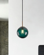 VeraLux Amber Glass Light With Subtle Vintage Glow For Any Ceiling