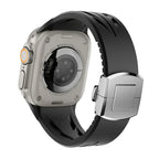 Pulseira de Borracha Liora FKM com Fivela Borboleta para Apple Watch