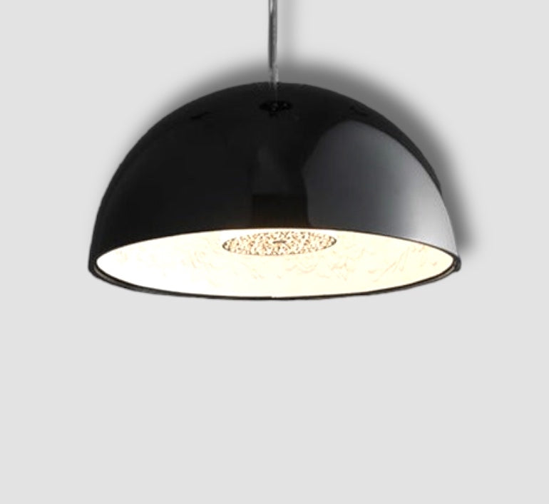 Solara Ember Dimmable LED Pendant Light In Mid Century Style For Dining Rooms
