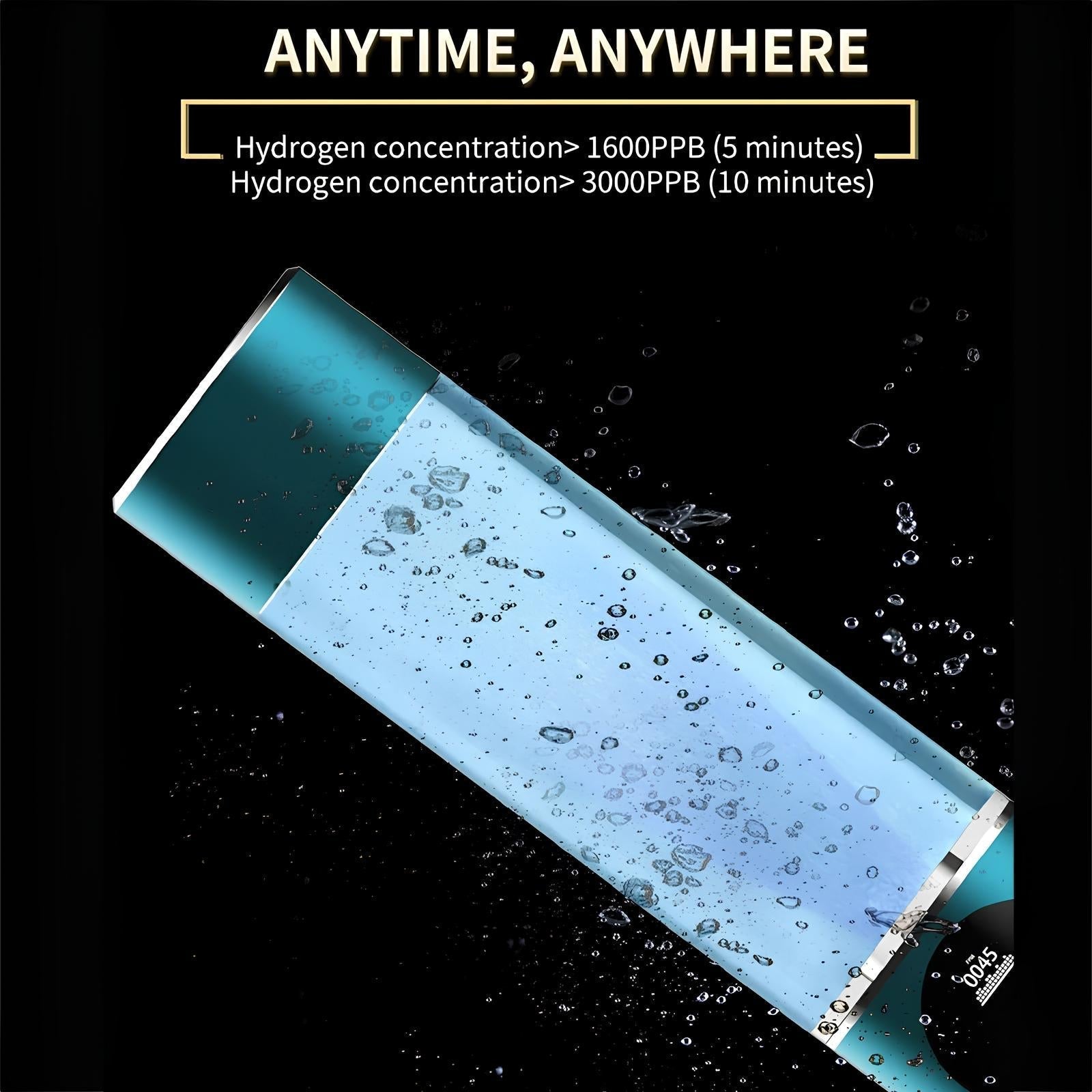 NovaHydro Elite 5000ppb Wasserflasche Wasserstoff-Ionisator