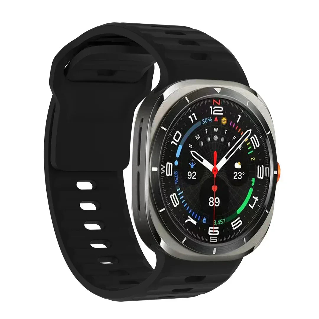 Kirrea Silikonarmband für Galaxy Watch Ultra schlankes Uhrenarmband