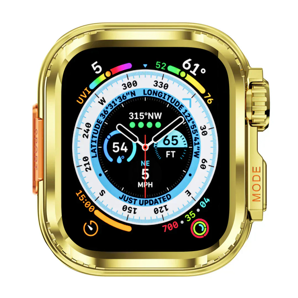 AeroGuard Apple Watch Protective Aluminum Case Durable