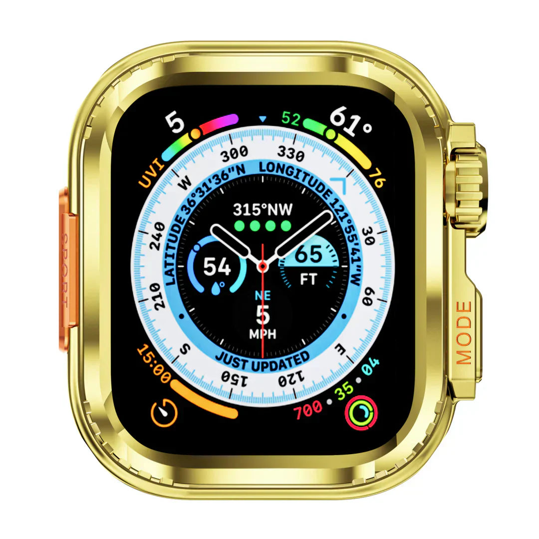 AeroGuard skyddande aluminiumfodral för Apple Watch, hållbart