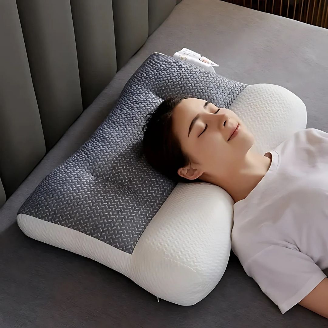 Cuscino per collo Talera adatto a qualsiasi posizione di sonno notte dopo notte