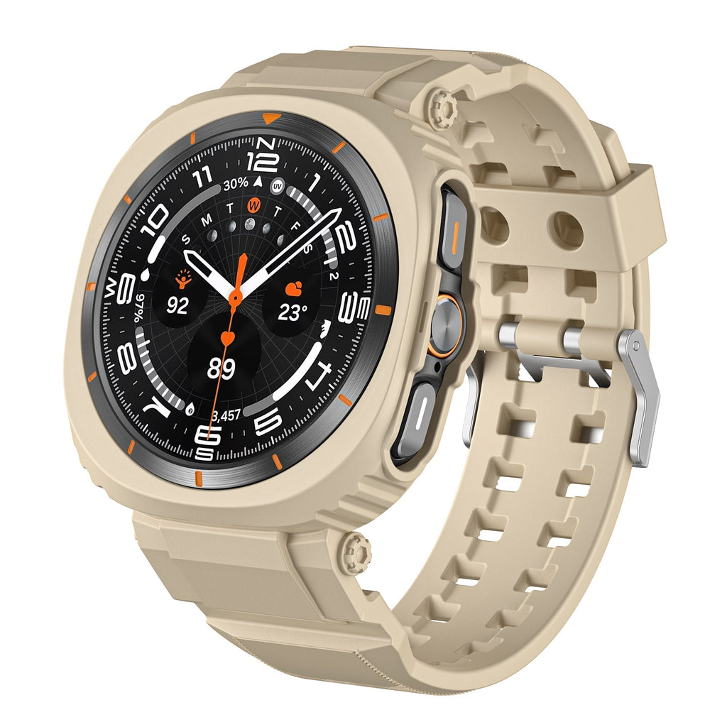 FlexTone Sport TPU Band With Case For Samsung Galaxy Watch Ultra 47mm