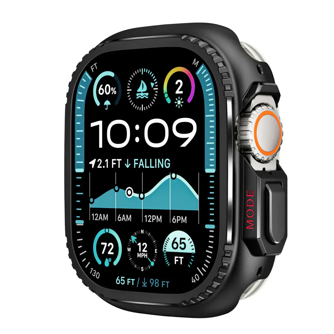 AeroGuard skyddande aluminiumfodral för Apple Watch, hållbart