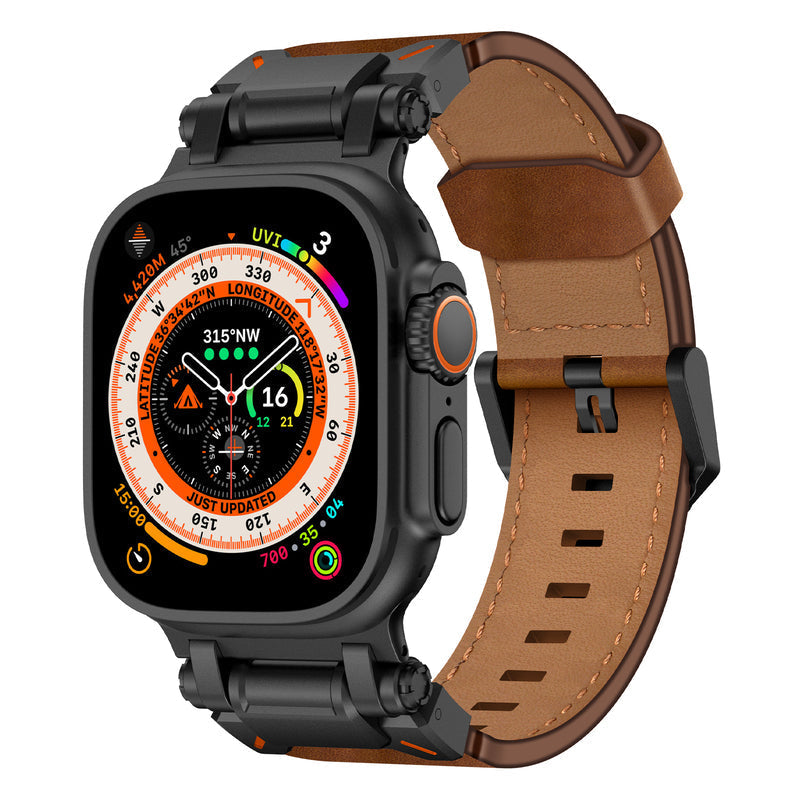 Skórzany pasek Nomad w wykończeniu Crazy Horse do Apple Watch