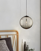 VeraLux Amber Glass Light With Subtle Vintage Glow For Any Ceiling