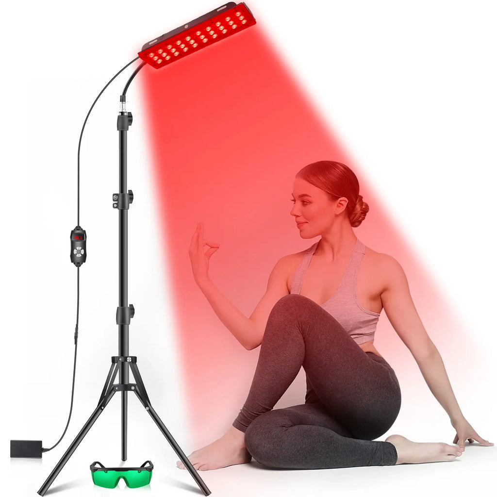 Lampadaire à lumière rouge 1H pour soulagement de la douleur à domicile