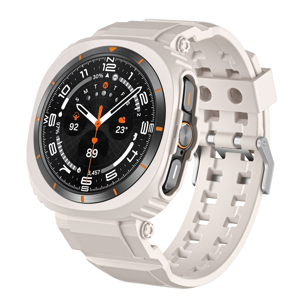 FlexTone Sport TPU Band With Case For Samsung Galaxy Watch Ultra 47mm