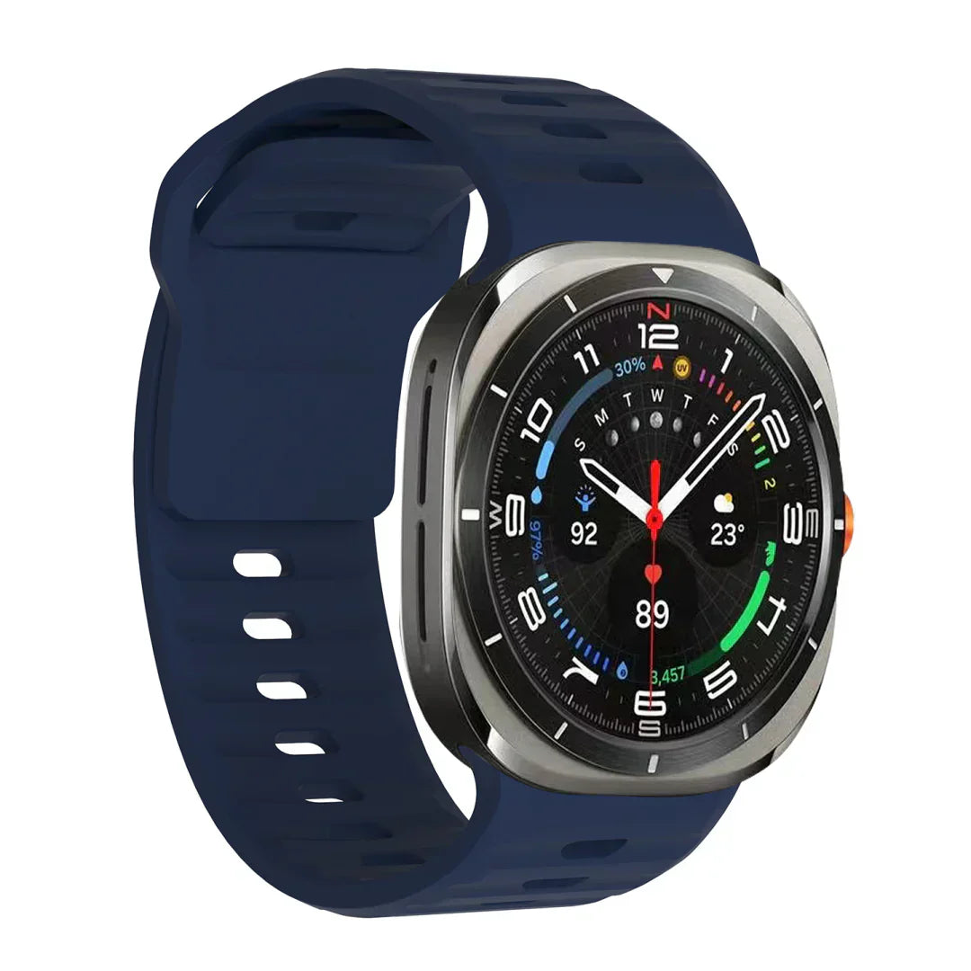 Kirrea Silikonarmband für Galaxy Watch Ultra schlankes Uhrenarmband