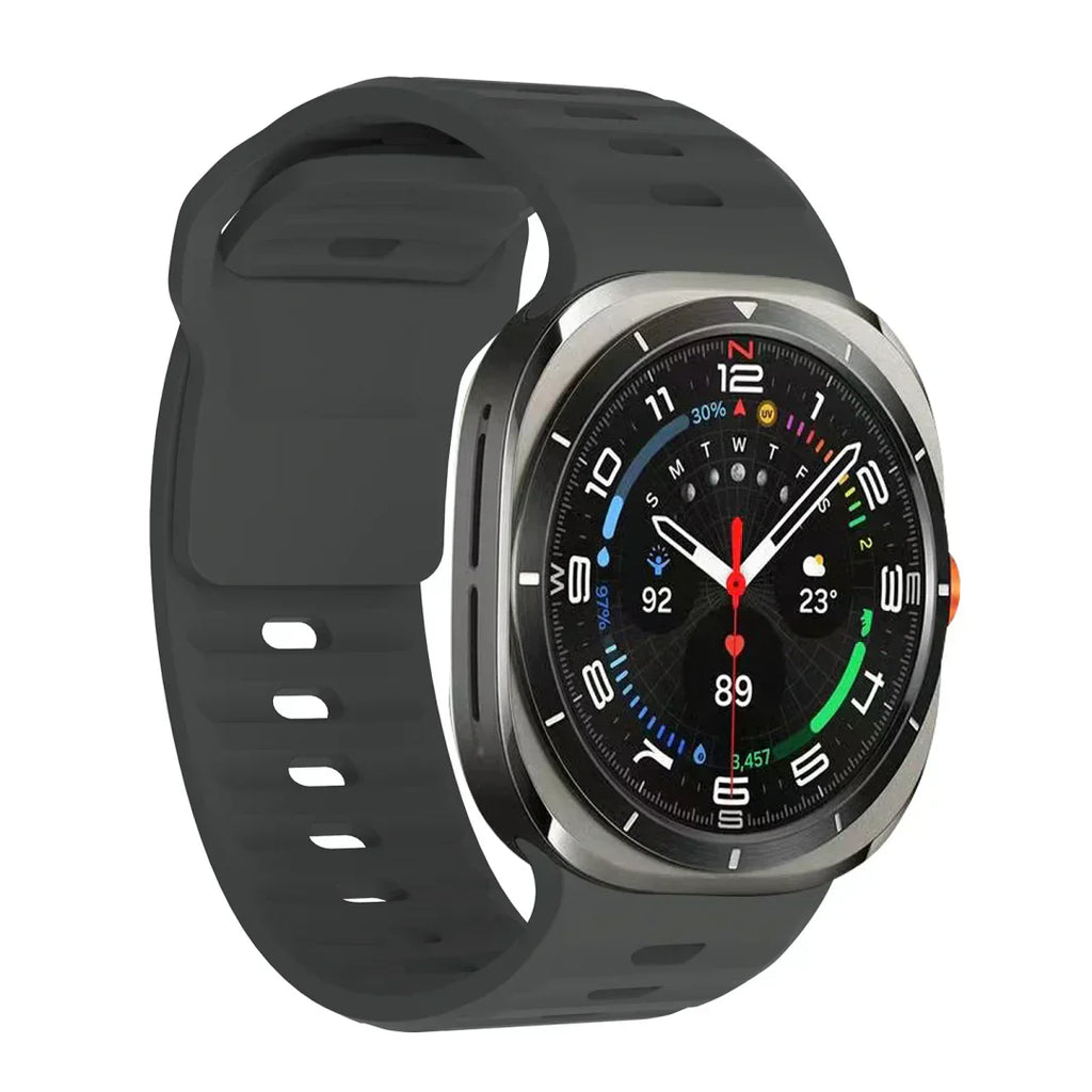Kirrea Silikonarmband für Galaxy Watch Ultra schlankes Uhrenarmband