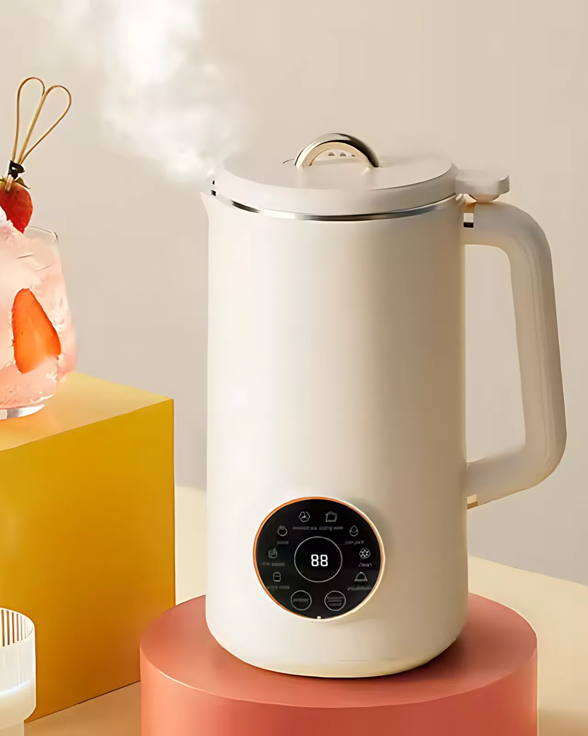 Nutriva Mini Almond And Cashew Oat Milk Maker For Home Use