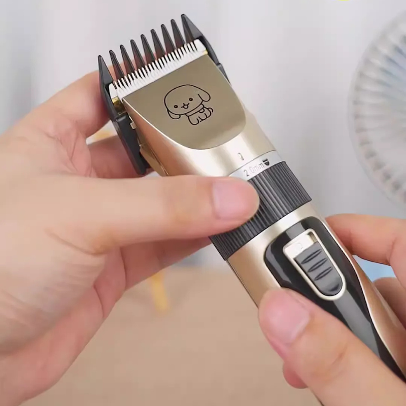 Whisper Quiet Cordless Dog Grooming Clippers For Calm Pets