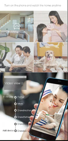 Kamera bezpieczeństwa WiFi z noktowizorem NovaGuard EchoCam 1080P
