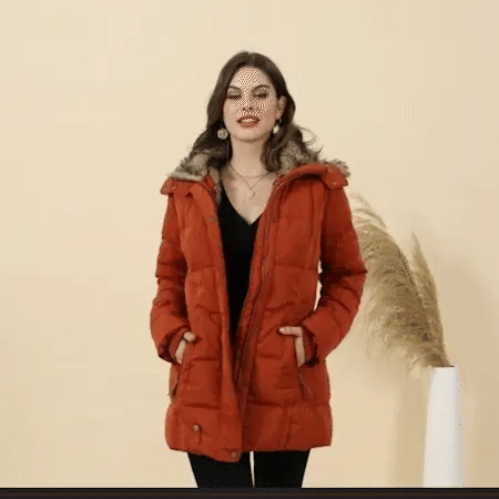 معطف شتوي بغطاء رأس GlacierGuard مقاوم للماء ويوفر الدفء للطقس البارد