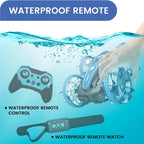 RC Land and Water stunt Car with 2 Remote Controls
