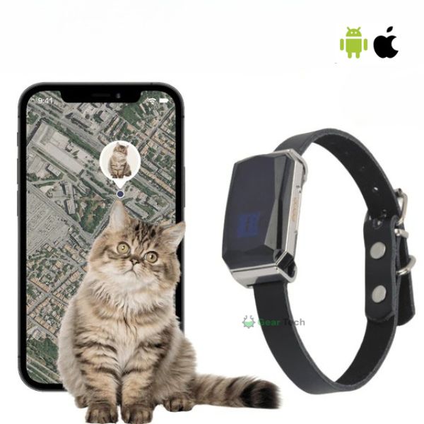 جهاز تحديد موقع الحيوانات الأليفة بنظام GPS مع نطاق واسع قابل للتعديل ومقاوم للماء