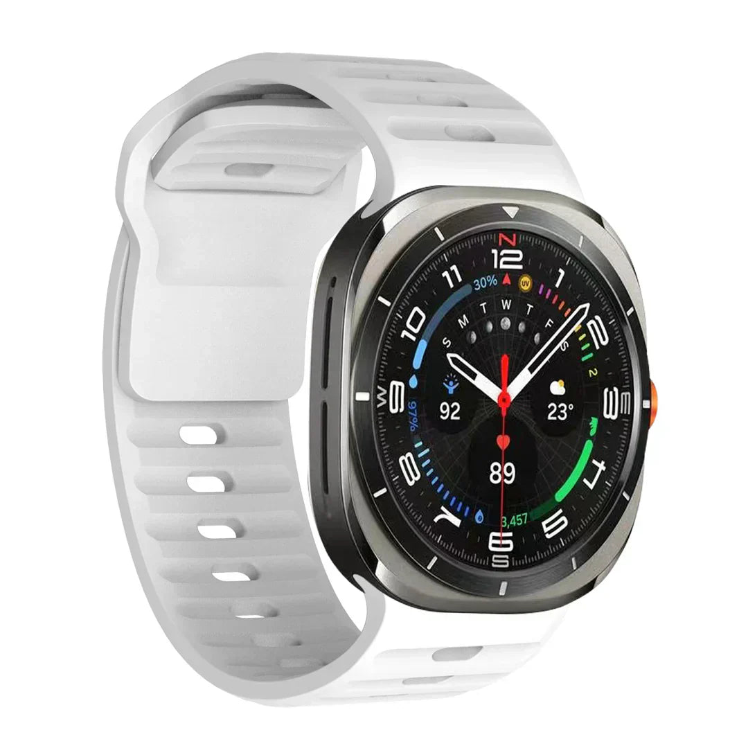 Kirrea Silikonarmband für Galaxy Watch Ultra schlankes Uhrenarmband