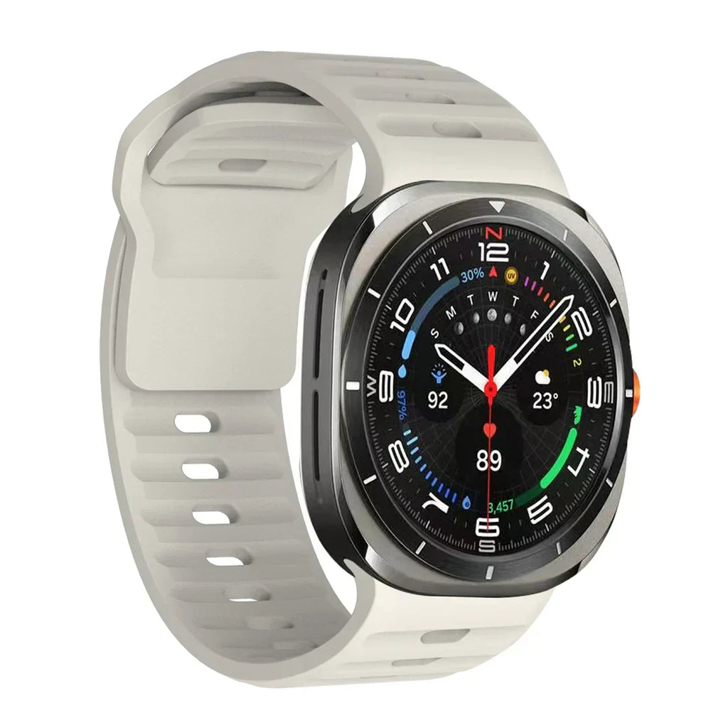 Kirrea Silikonarmband für Galaxy Watch Ultra schlankes Uhrenarmband