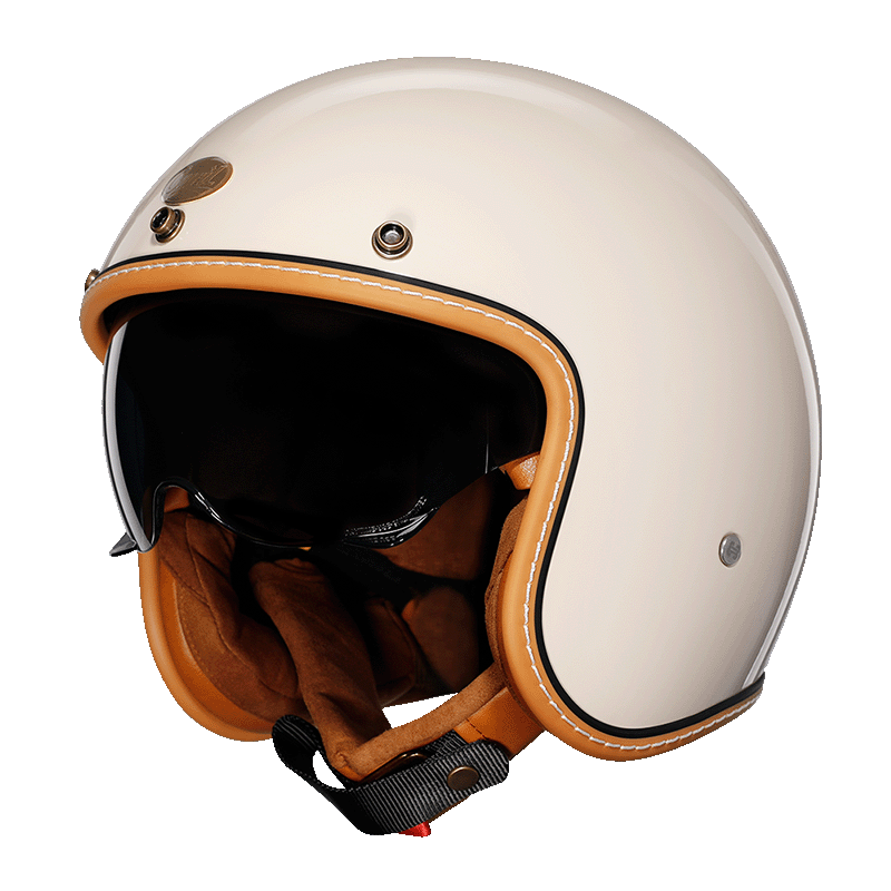 JetLite KA2 Retro åbent hjelm med fjerlet konstruktion