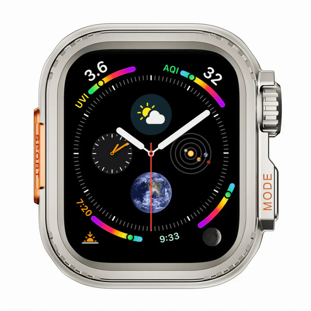AeroGuard Apple Watch Protective Aluminum Case Durable