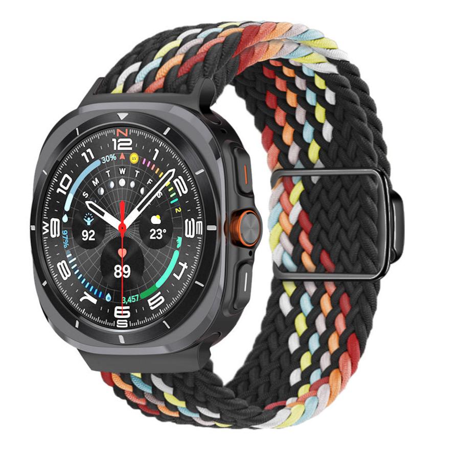 Arivra magnetisk spenne nylonbånd for Galaxy Watch Ultra
