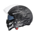 AstraGuard Modular Helmet With Dual Visor And DOT ECE Certification